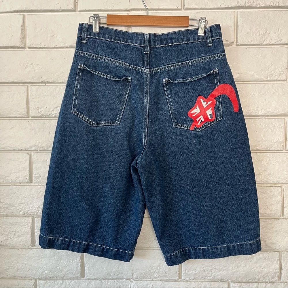 Jaded London Jumbo Denim Jorts Y2K 2000’s - Picture 4 of 7
